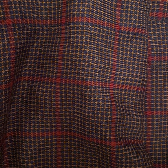 Marine Layer Caroline Paper Bag Pant in Multi Plaid - Extra Large XL NWT - Picture 9 of 9